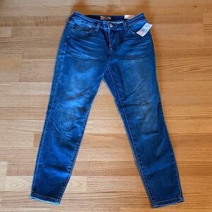 Kut from the Kloth Dark Blue Ankle Skinny Jeans